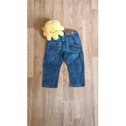 Chłopięce spodnie dżinsowe r.86