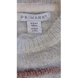 Dziewczęcy sweter PRIMARK r.110